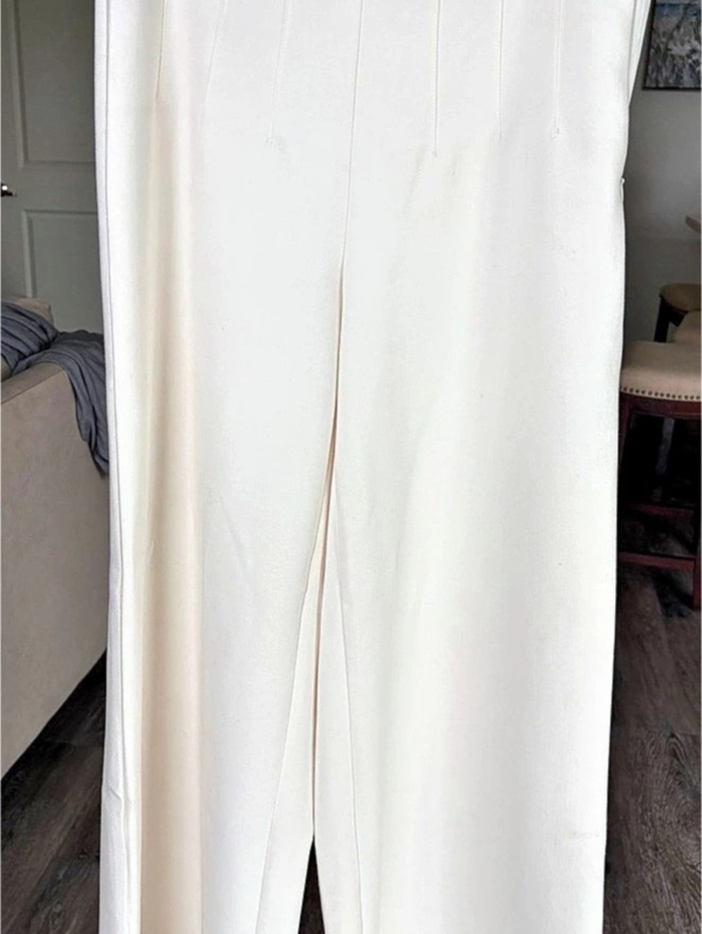 LOFT Wide Leg Pants in White